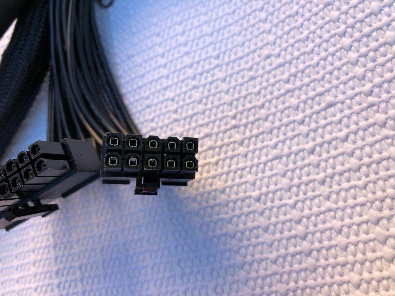 Alt view image 4 of 4 - EVGA SUPERNOVA 650 750 1000 G2 G3 18 PIN +10 PIN to 24 PIN MOTHER BOARD CABLE