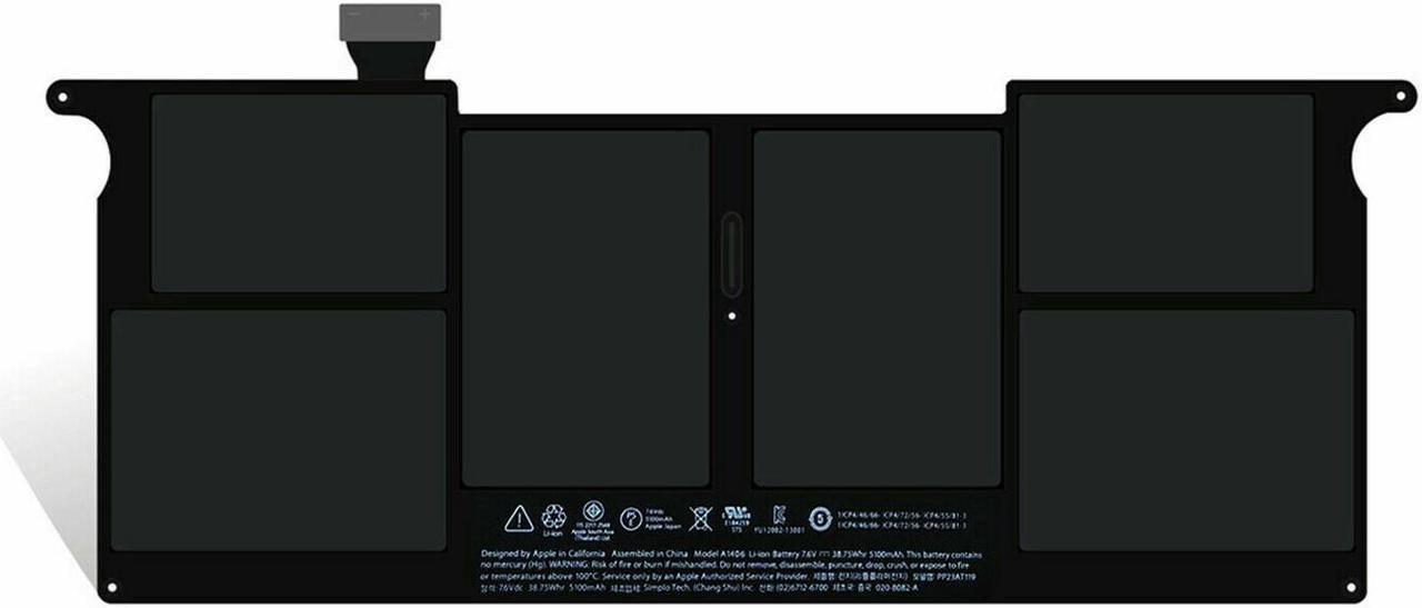 Alt view image 5 of 6 - Genuine Original OEM Battery 2012 2013 2014 2015 2016 MacBook Air 11 A1370 A1465
