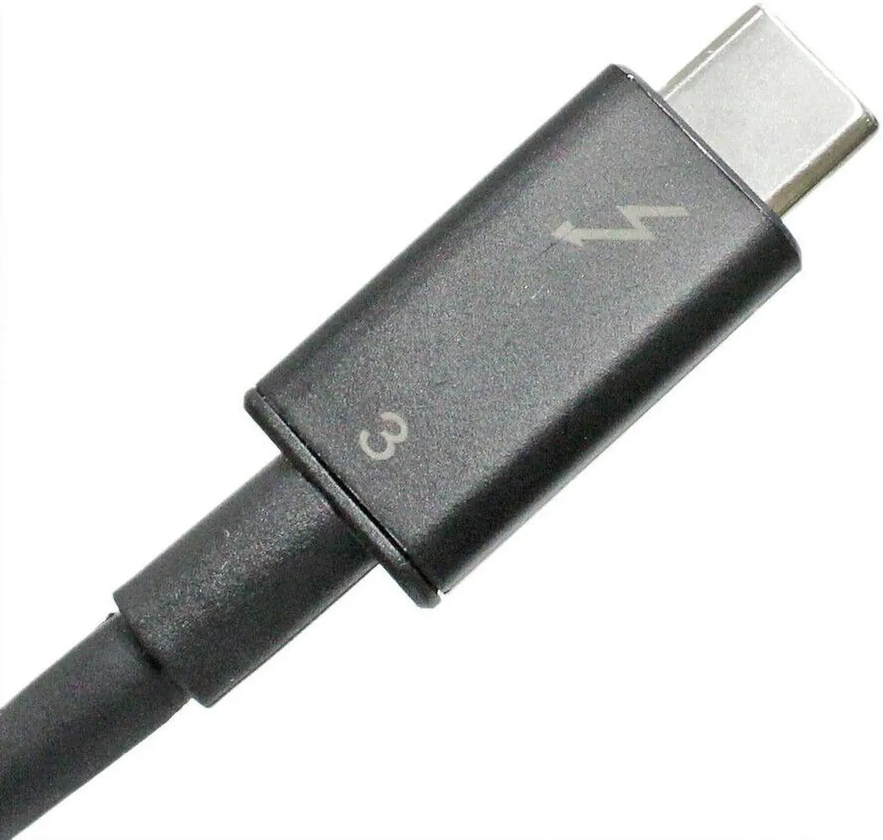 Alt view image 4 of 6 - For HP Elite Thunderbolt 3 Power Cable Cord(AC+USB Type-C to USB Type-C) 59CM
