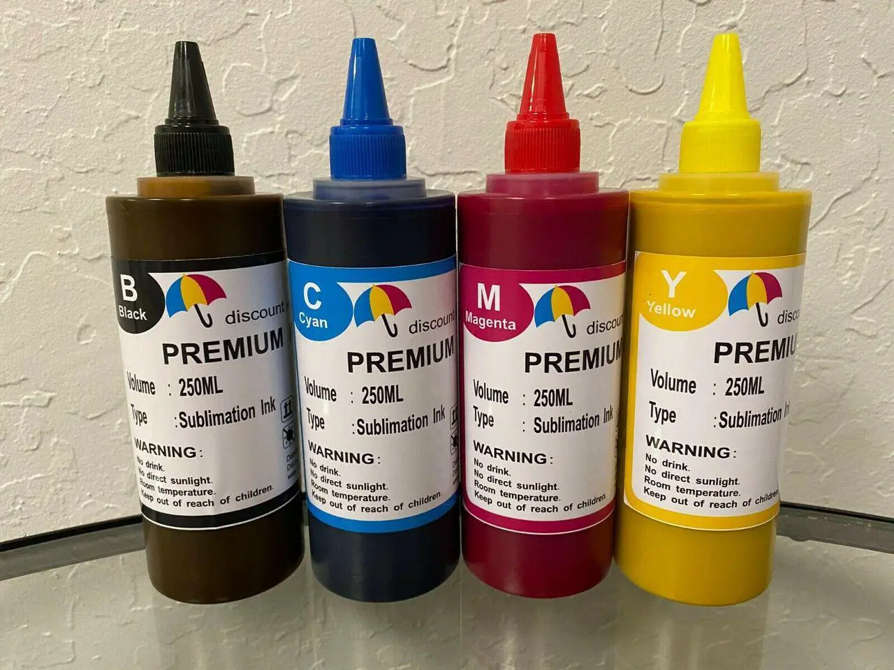 Main image of 4x250ML Sublimation Ink for Epson ET2750 2760 3760 3720 4760 502 522 T502 T5024