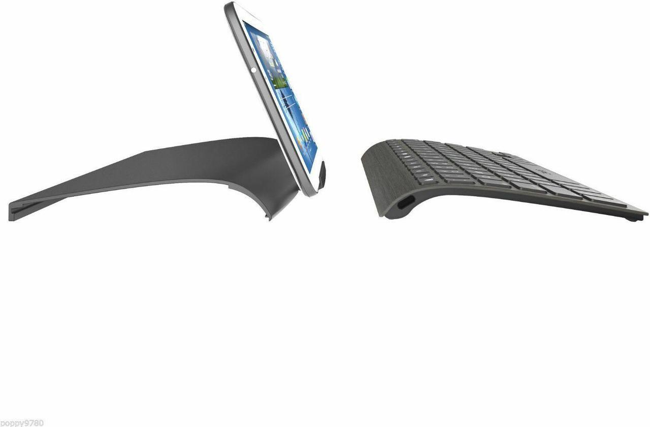 Alt view image 2 of 4 - ZAGG keys Universal Keyboard Case & Stand for Samsung Galaxy Tab 2 10.1 (T-M