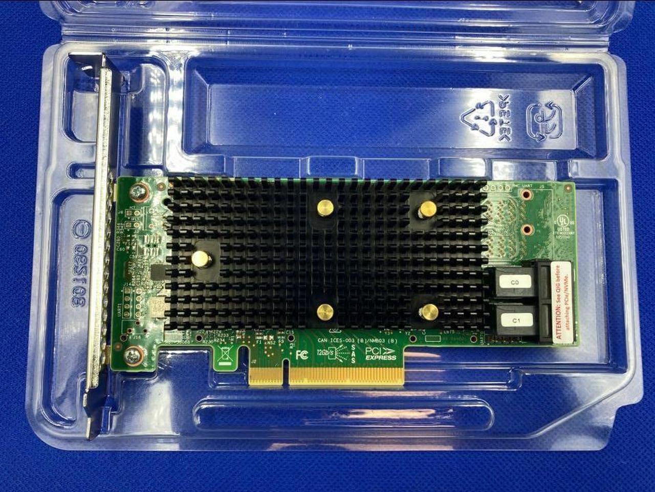 Alt view image 2 of 9 - LSI 9400-8I LSI 9400 Series Tri-Mode 12G SAS / SATA PCIe HBA SAS9400-8I