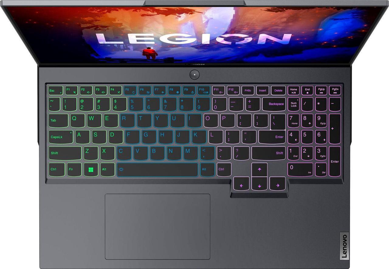 Main image of LENOVO - LEGION 5 PRO 16" WQXGA GAMING LAPTOP - RYZEN 7 6800H - 16GB MEMORY - NVIDIA GEFORCE RTX 3050 TI - 512GB SSD - STORM GREY