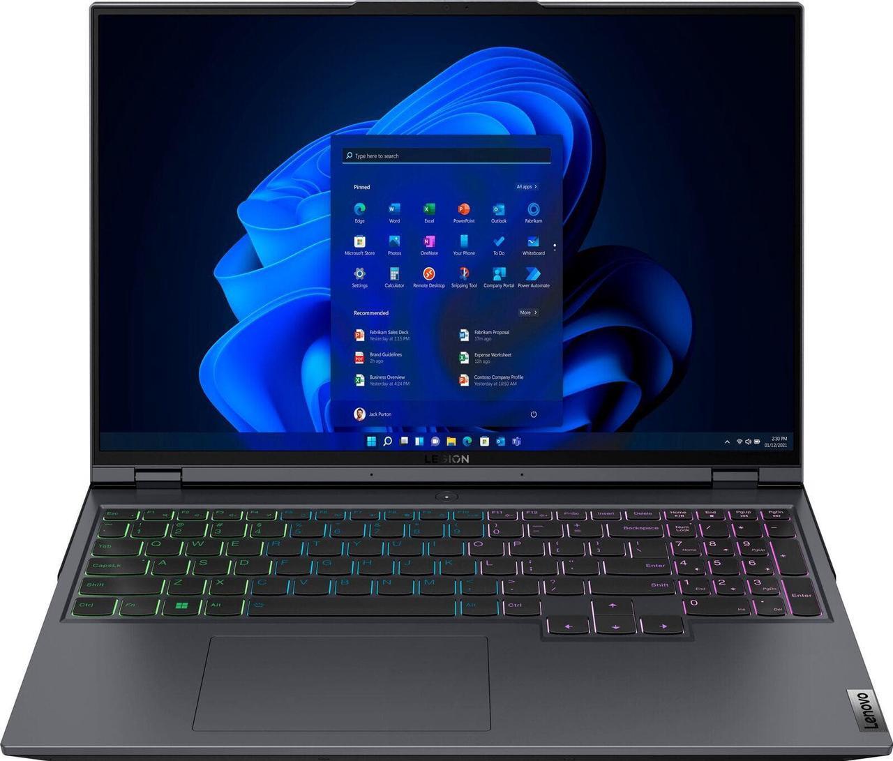 Alt view image 5 of 6 - LENOVO - LEGION 5 PRO 16" WQXGA GAMING LAPTOP - RYZEN 7 6800H - 16GB MEMORY - NVIDIA GEFORCE RTX 3050 TI - 512GB SSD - STORM GREY