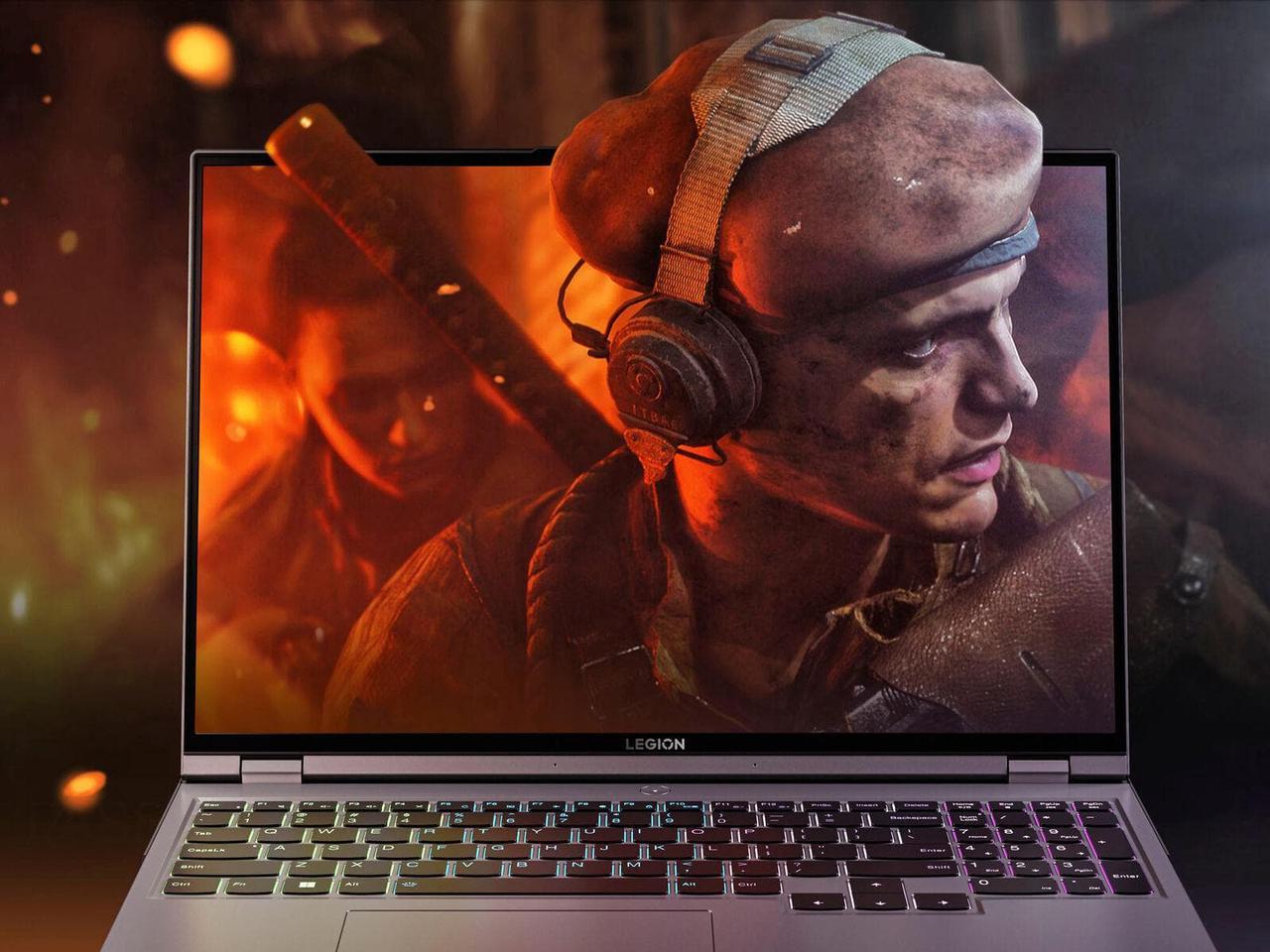 Alt view image 4 of 6 - LENOVO - LEGION 5 PRO 16" WQXGA GAMING LAPTOP - RYZEN 7 6800H - 16GB MEMORY - NVIDIA GEFORCE RTX 3050 TI - 512GB SSD - STORM GREY