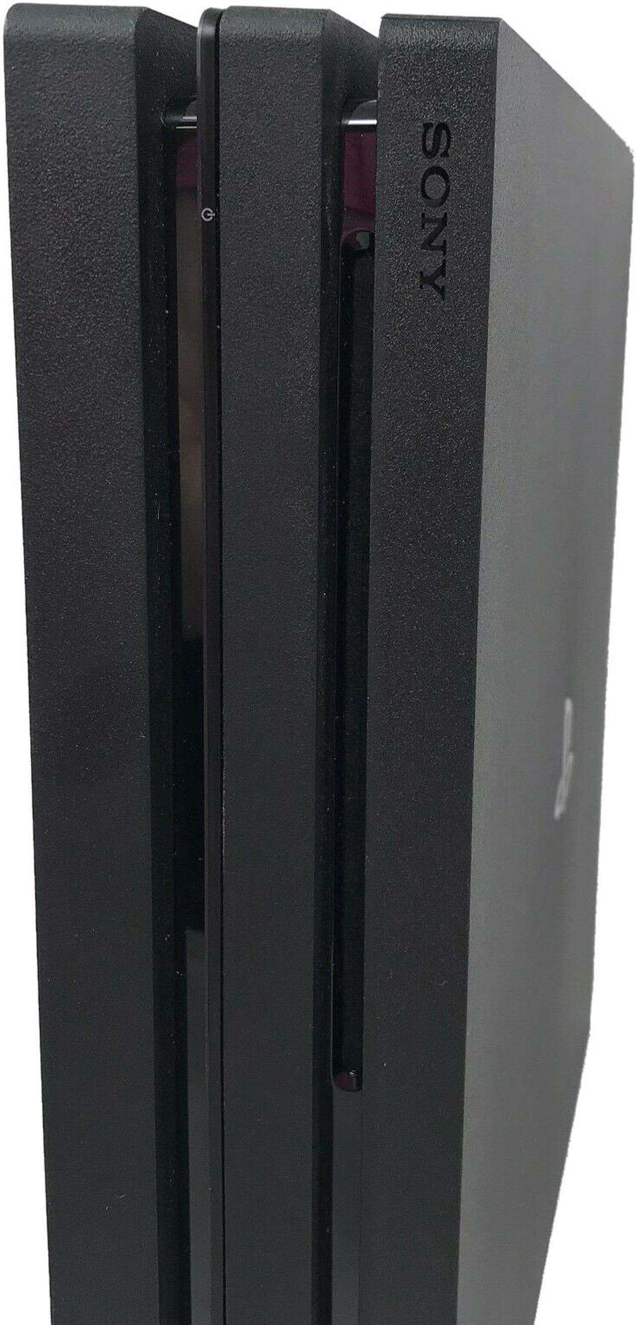 Alt view image 6 of 8 - Sony Playstation 4 Pro Jet Black CUH-7015B 1TB Console with Controller & Cable
