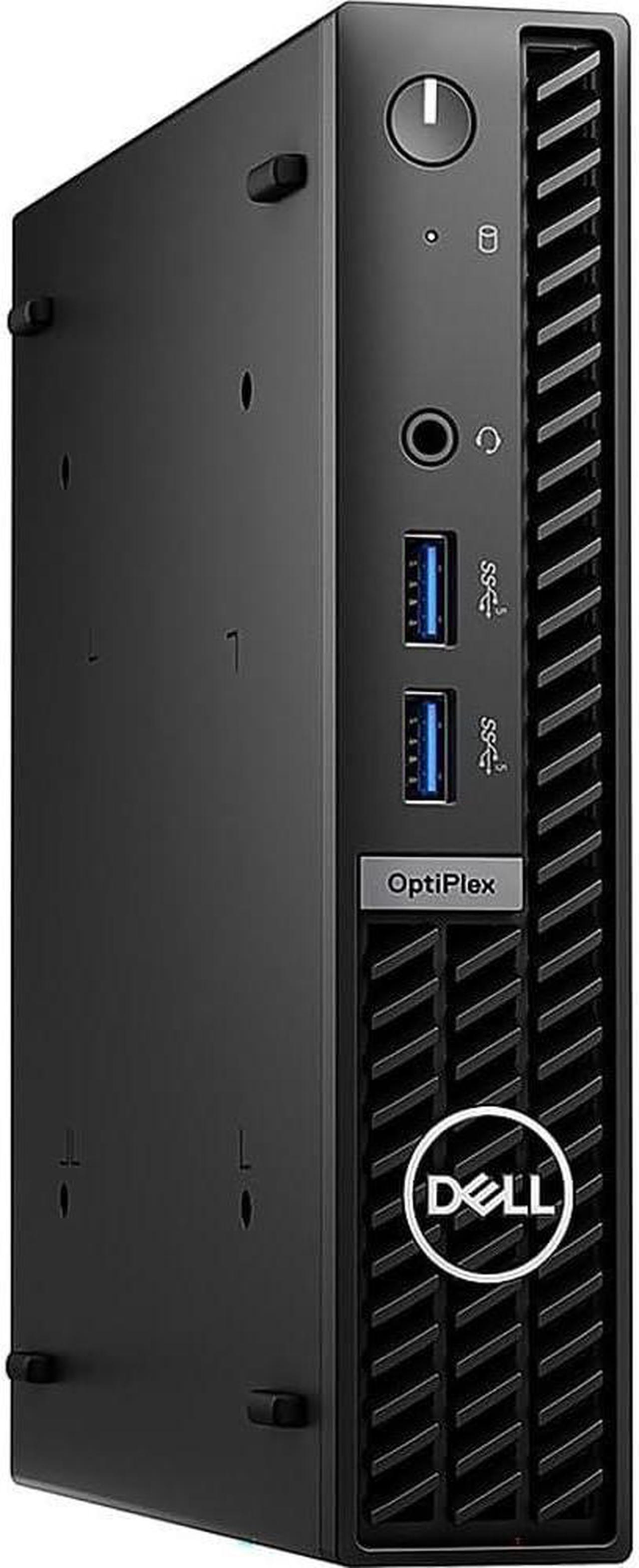 Main image of Dell OptiPlex 7010 Micro Business Mini Desktop (Intel i5-13500T vPRO 14-Core, 16GB RAM, 256GB PCIe SSD, Intel UHD 770, RJ-45, HDMI, DP, Black, USB Keyboard, USB Mouse, Win 10 Pro)