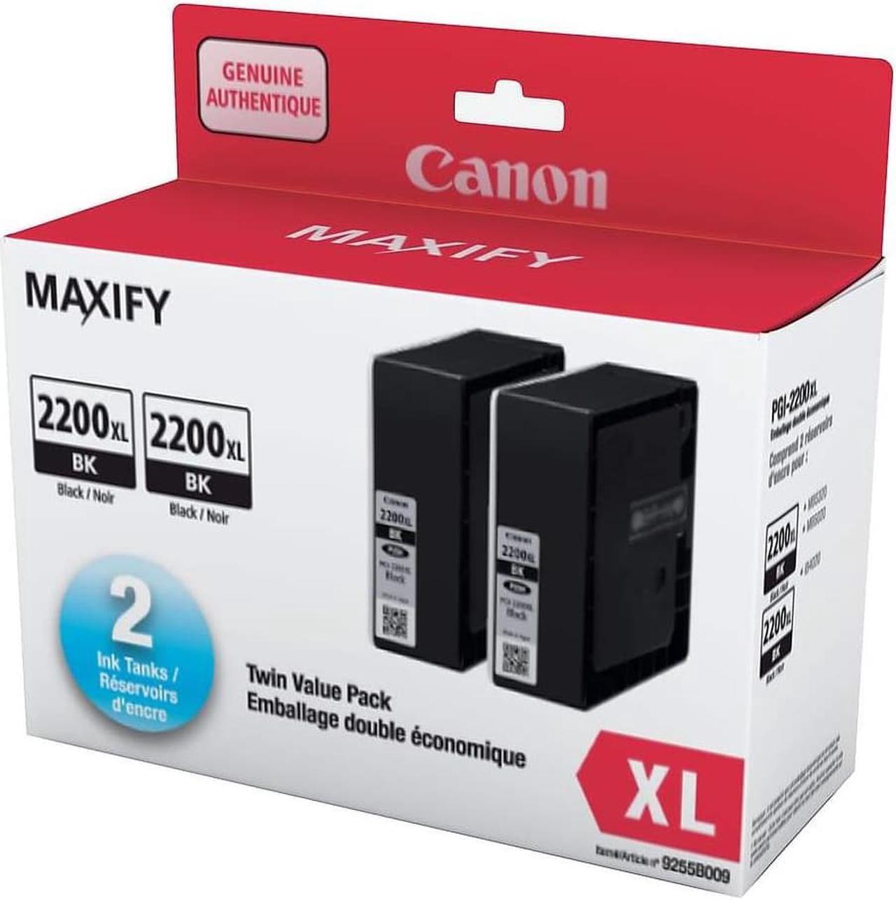 INK PGI-2200XL BK TWIN PACK