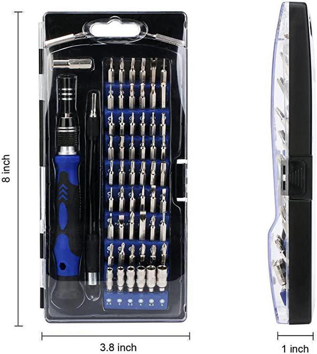 Alt view image 5 of 7 - in 1 Professional Computer Repair Screwdriver Set, Precision PC, Laptop Repair Tool Kit, with 56 Magnetic Bit and Flexible Shaft, Suitable for Macbook, Tablet, PS4, Xbox Controller Repair