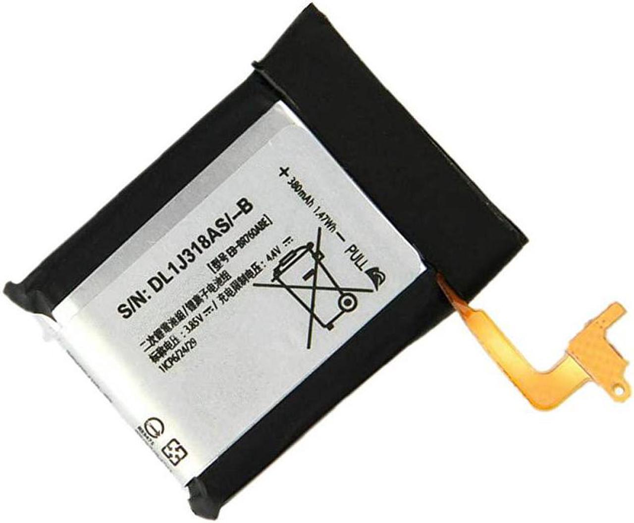Alt view image 2 of 6 - Replacement Battery for Samsung Gear S3 FrontierSMR760 and Gear S3 Classic 385V 380mAh Battery SMR770BR760R765 EBBR760ABE GH4304699A Battery with DIY Repair Tools