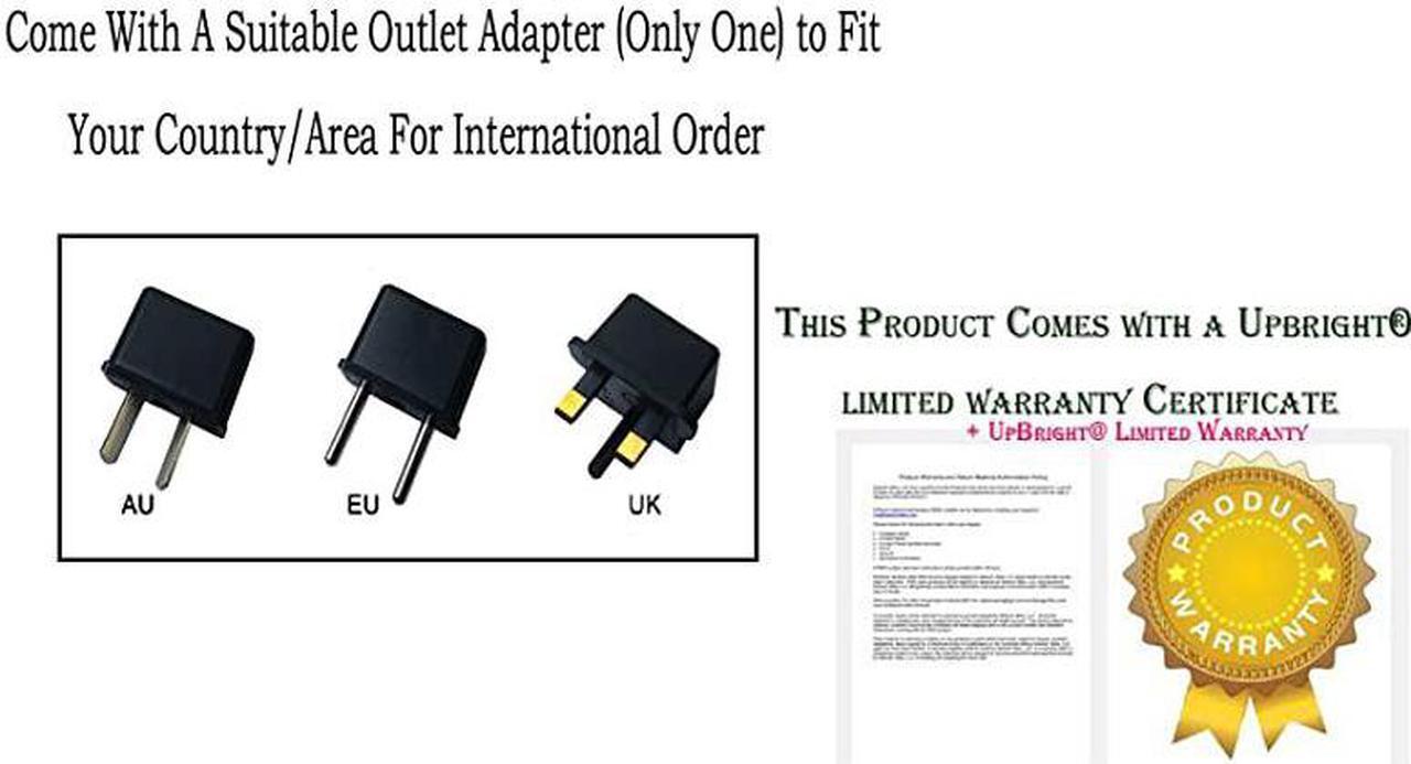 Alt view image 4 of 5 - ACDC Adapter Compatible with Duralast Gold 1200 600 300 750 900 Amps Peak Jump Starter 12V Power Station BPDL600 BPDL900 BPDLG BPDLG1200PS ACD032 Powertek SuperStart 55002 Supply Charger