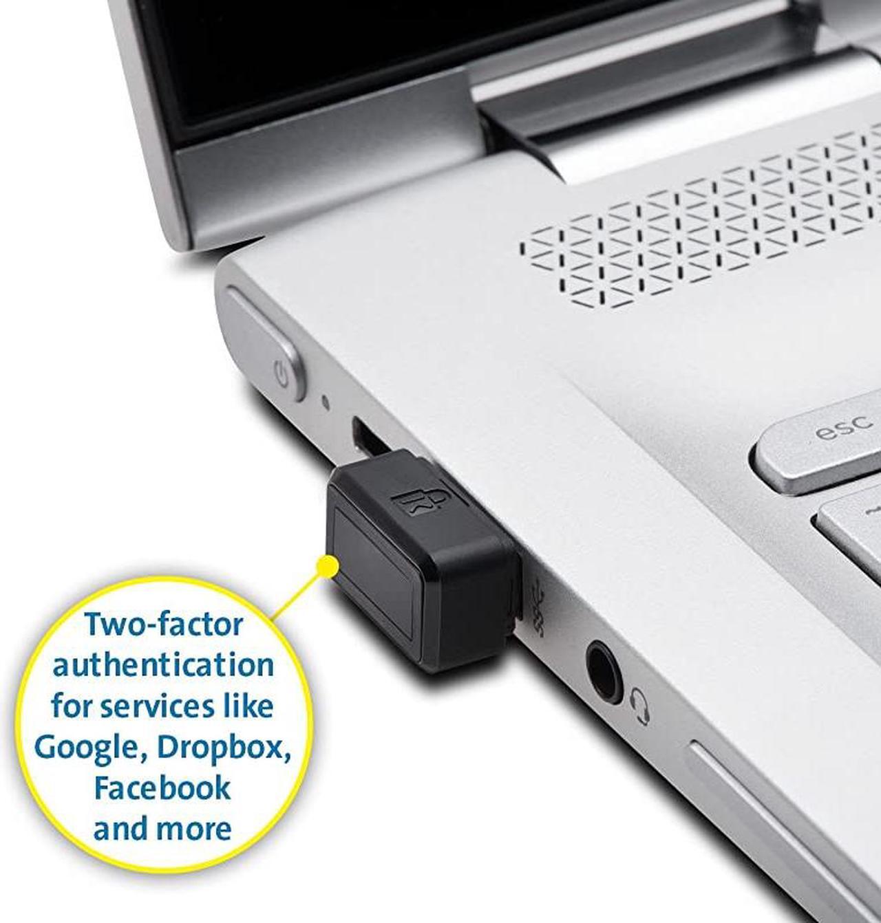 Alt view image 5 of 7 - VeriMark USB Fingerprint Key Reader Windows Hello FIDO U2F AntiSpoofing K67977WW
