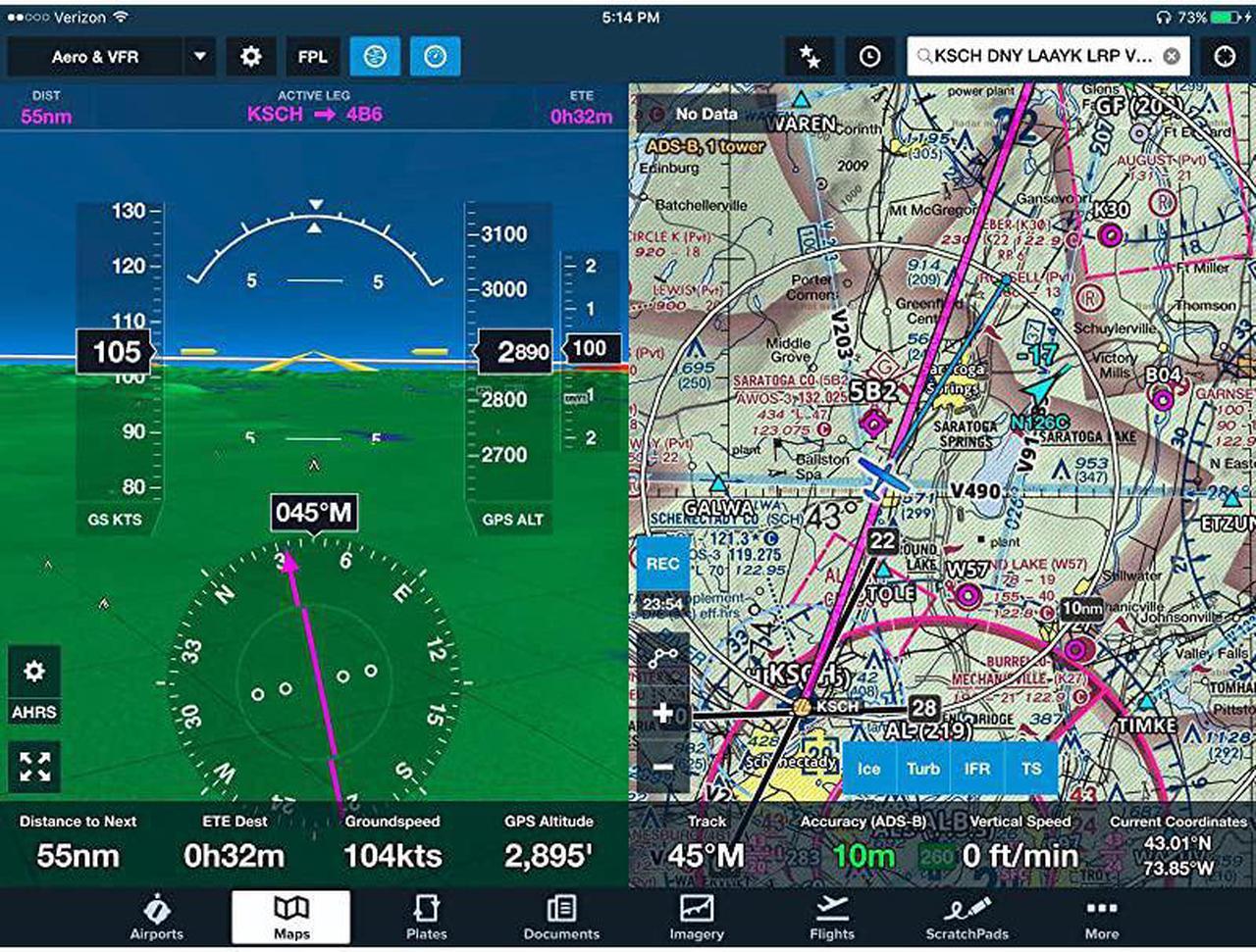 Alt view image 5 of 7 - ADSB Dual Band Receiver Aviation Weather and Traffic External WAAS GPS AHRS Battery Pack Suction Mount Antennas SDR