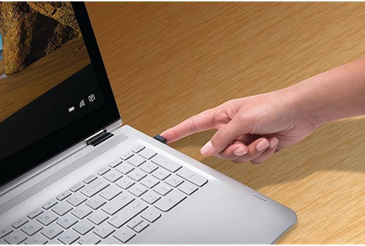 Alt view image 6 of 7 - VeriMark USB Fingerprint Key Reader Windows Hello FIDO U2F AntiSpoofing K67977WW