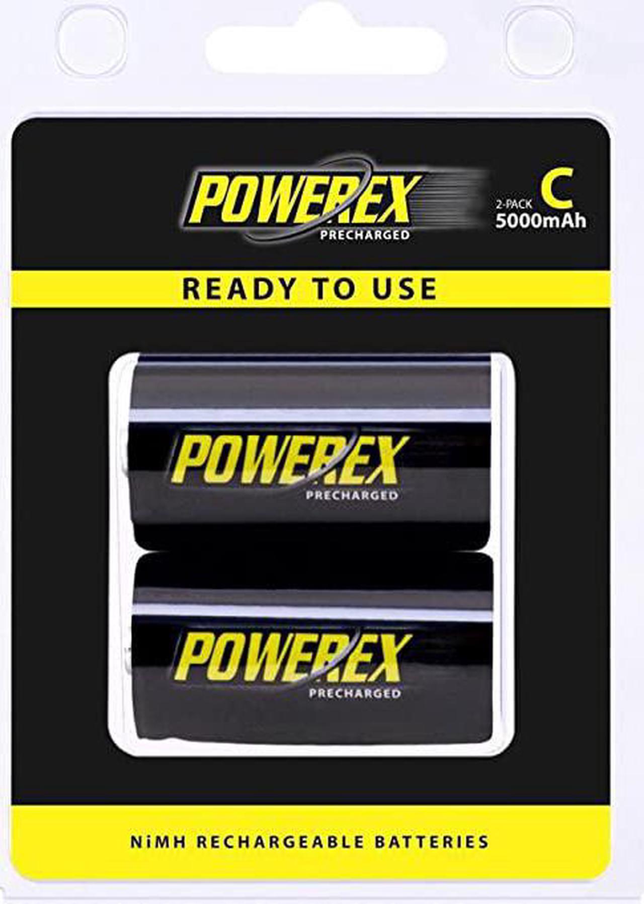 Main image of Low SelfDischarge Precharged C Rechargeable NiMH Batteries 12V 5000mAh 2Pack MHRCP2
