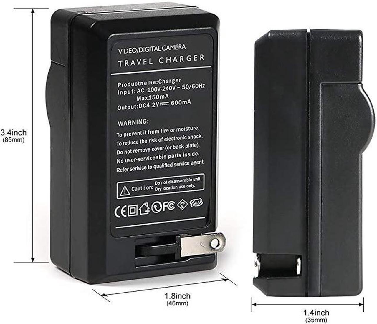 Alt view image 5 of 7 - BLS1 Battery Charger for Olympus EPL1 EP3 EPL3 EP1 EP2 Evolt E420 Evolt E410 BLS1 Evolt E450 Evolt E620 PSBLS1 PSBCS1 Evolt E400