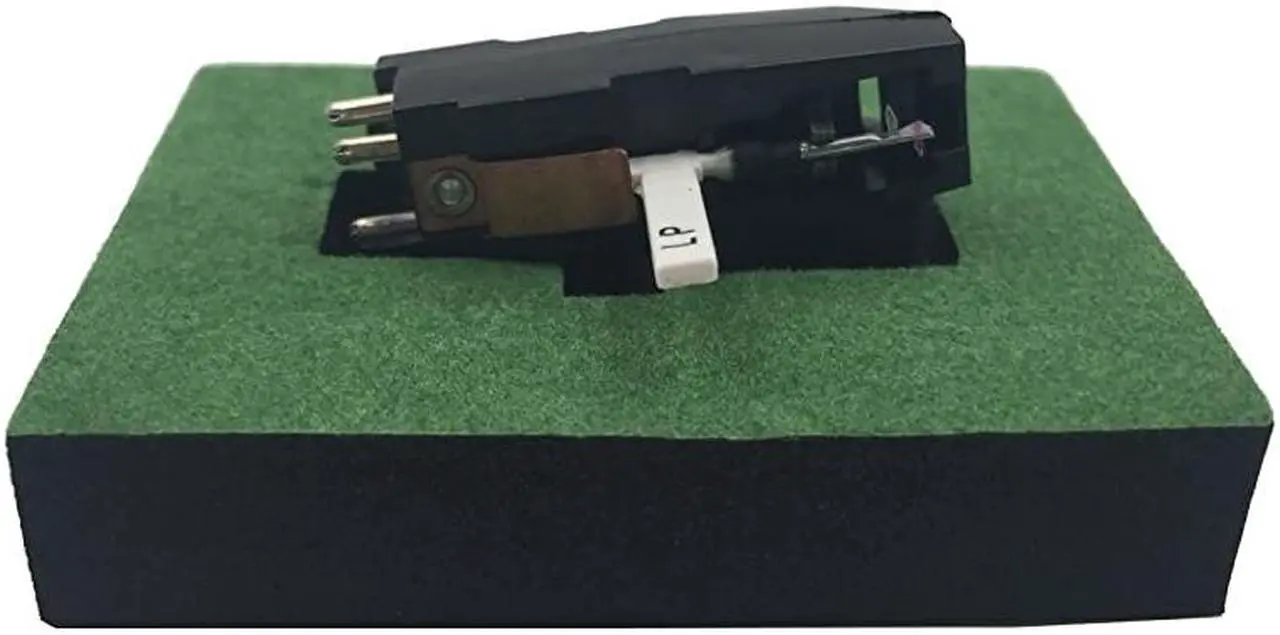 Alt view image 5 of 7 - Turntable Cartridge Replacement BP2ATC with Two Side Red and Blue Diamond Tip for Vinyl LP78 RPM Record Player