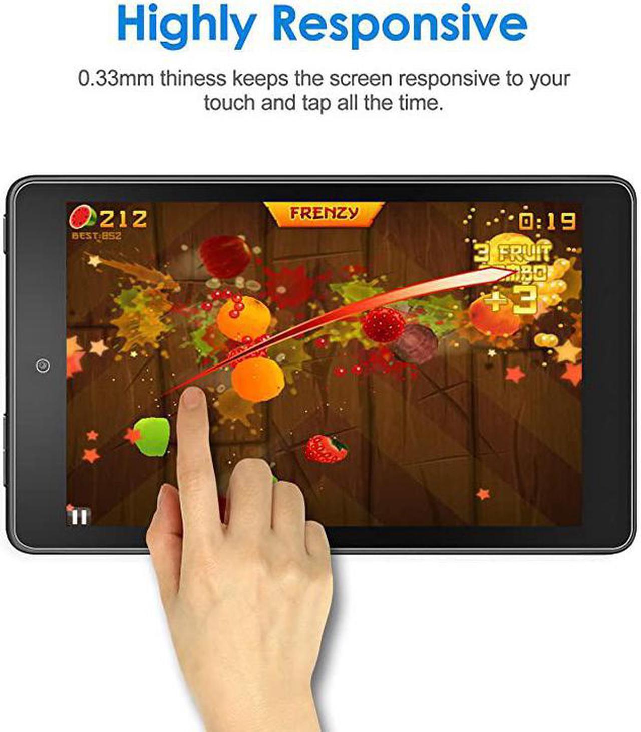 Alt view image 3 of 7 - Screen Protector for  Fire HD 10 Tablet 101 7th 9th Generation 20172019 Release and Fire HD 10 Kids Edition Tempered Glass Film