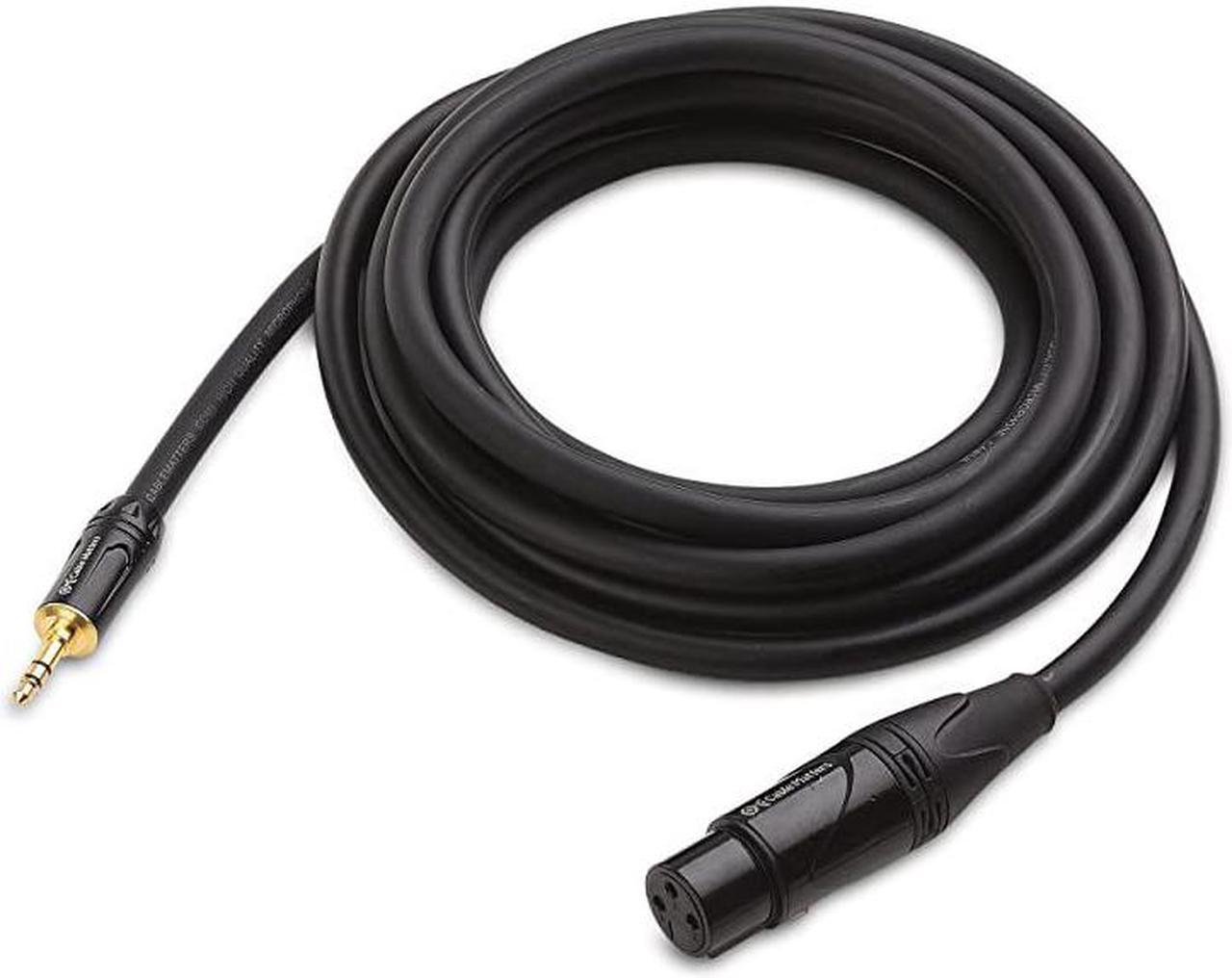 Alt view image 2 of 4 - 18 Inch Unbalanced 35mm to XLR XLR to 35mm Male to Female 10 Feet