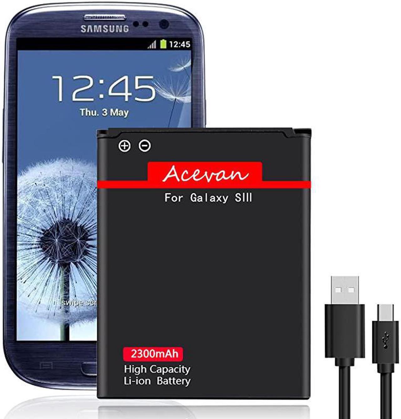 Main image of Galaxy S3 Battery  Li-ion S3 Batteries Replacement for Samsung Galaxy S3 EB-L1G6LLU, Verizon I535, T-Mobile T999, Sprint L710, AT&T I747, R530, LTE I9305