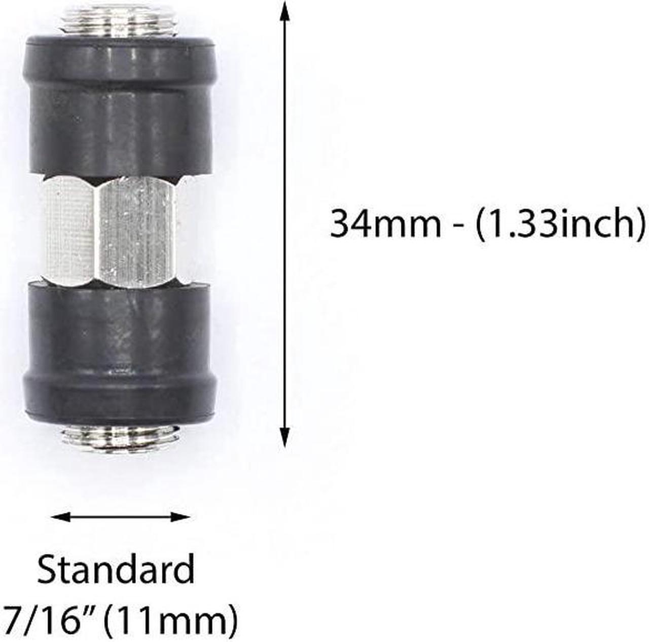 Alt view image 4 of 5 - Weather Sealed Cable Extension Coupler | 10 Pack | Cable Extension Adapter Barrel Splice Coupler | Connects Two Coaxial Video Cables Female to Female Connector 3GHz Rated