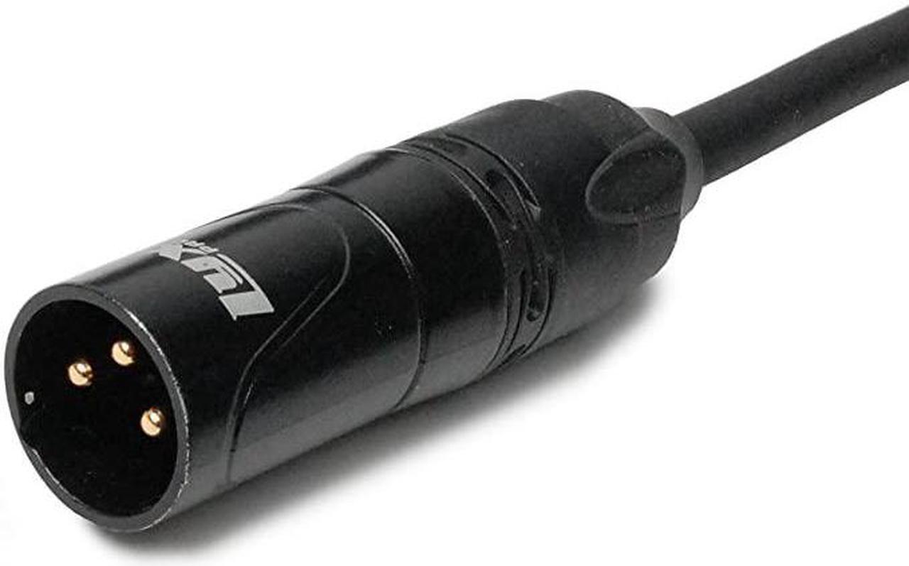 Alt view image 4 of 6 - Quad Series 100 ft XLR 4Conductor Star Quad Balanced Microphone Cable for High End Quality and Sound Clarity Extreme Low Noise Black