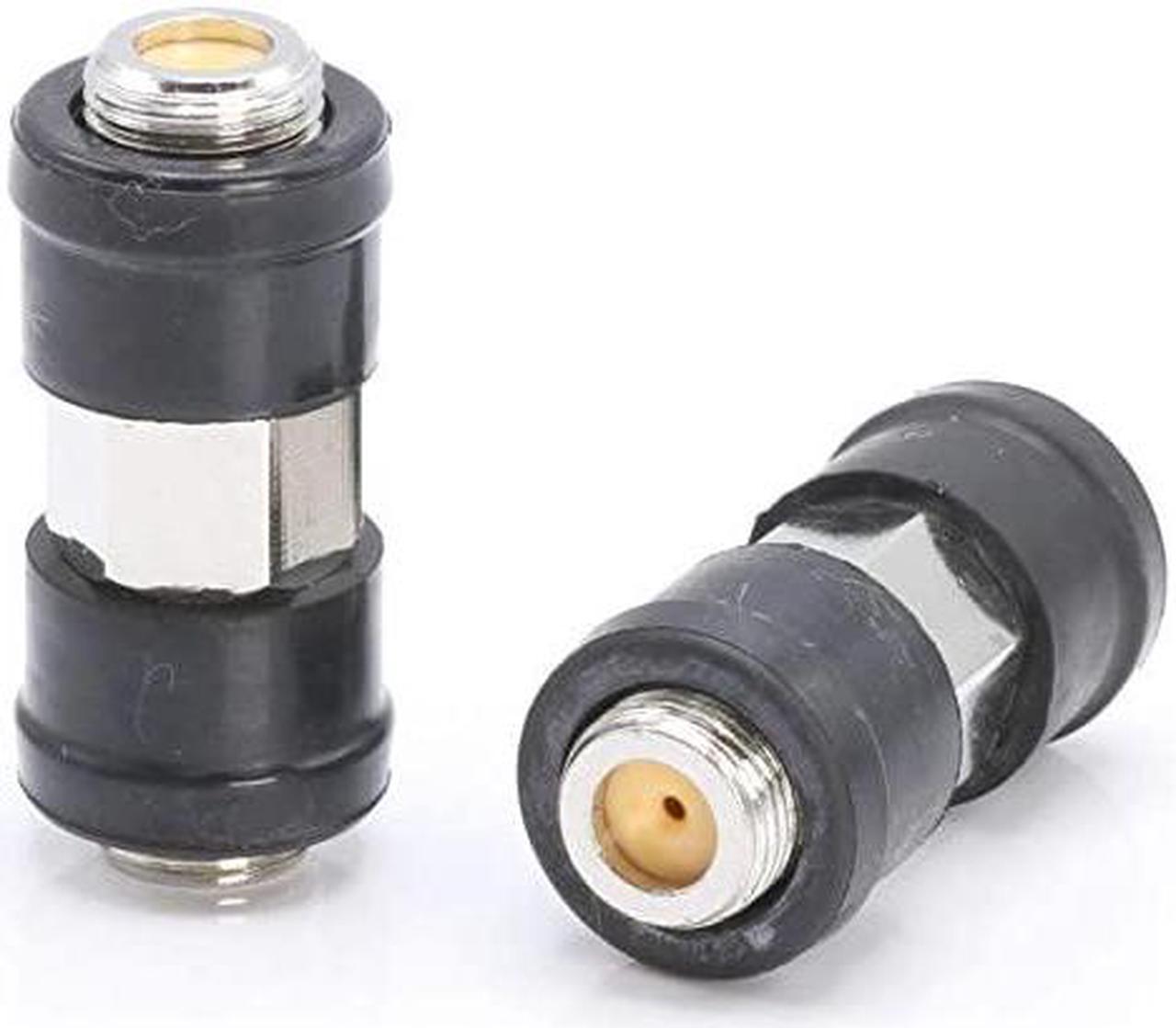 Main image of Weather Sealed Cable Extension Coupler | 10 Pack | Cable Extension Adapter Barrel Splice Coupler | Connects Two Coaxial Video Cables Female to Female Connector 3GHz Rated