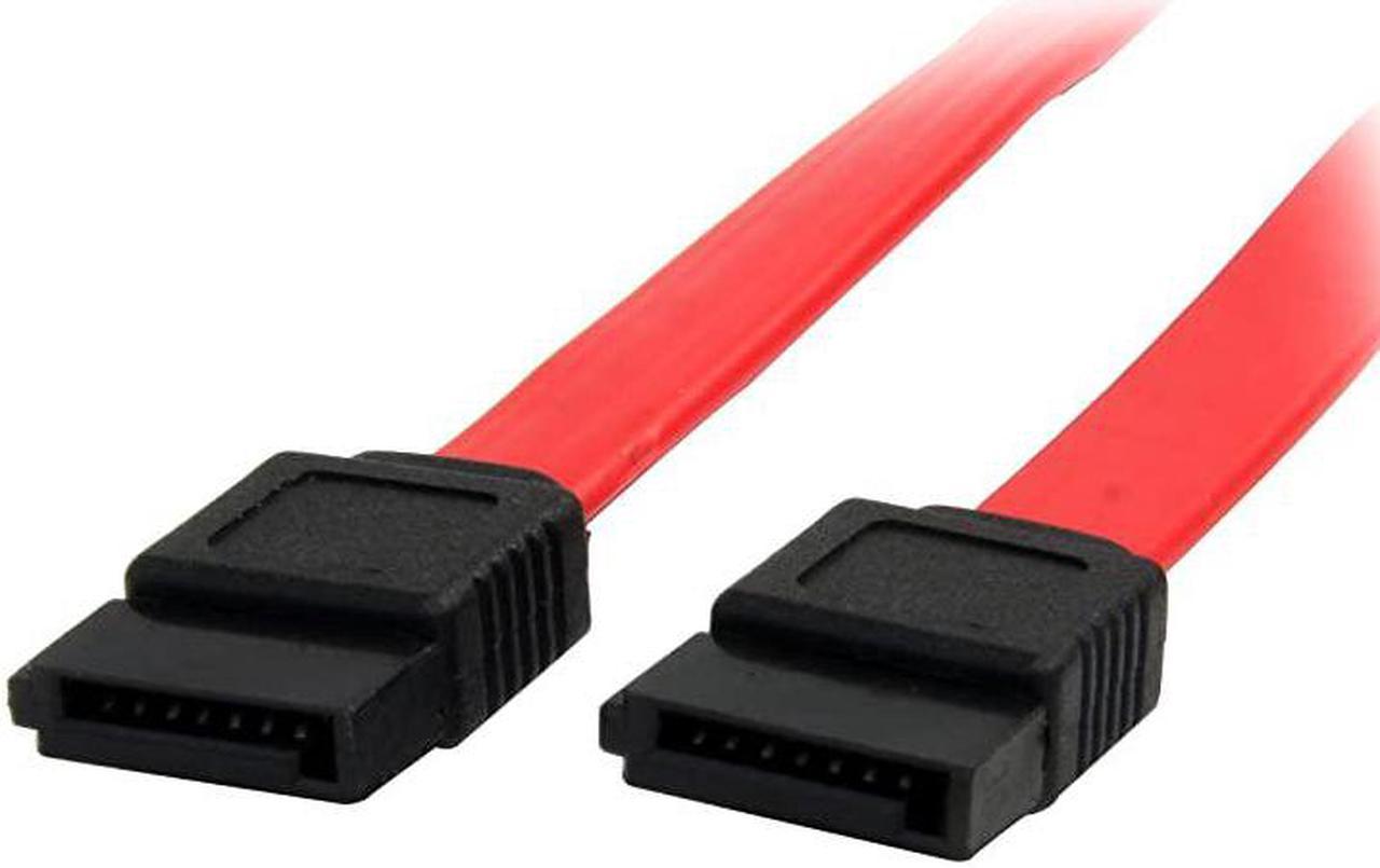 com 36in SATA Serial ATA Cable SATA cable Serial ATA 150 SATA F to SATA F 3 ft red SATA36