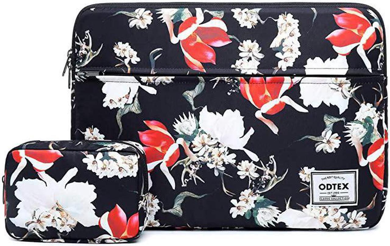 Main image of Laptop Sleeve, Slim Laptop Bag for Women Compatible 13-14 Inch MacBook Pro MacBook Air Notebook Surface Book Chromebook Dell Inspiron