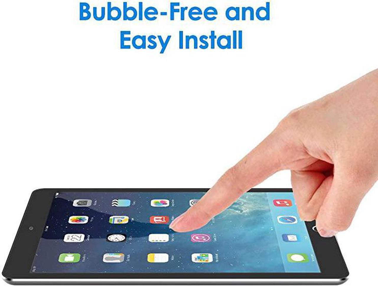 Alt view image 4 of 6 - Screen Protector for iPad 97Inch 20182017 Model 6th5th Generation iPad Air 1 iPad Air 2 iPad Pro 97Inch Tempered Glass Film 2Pack