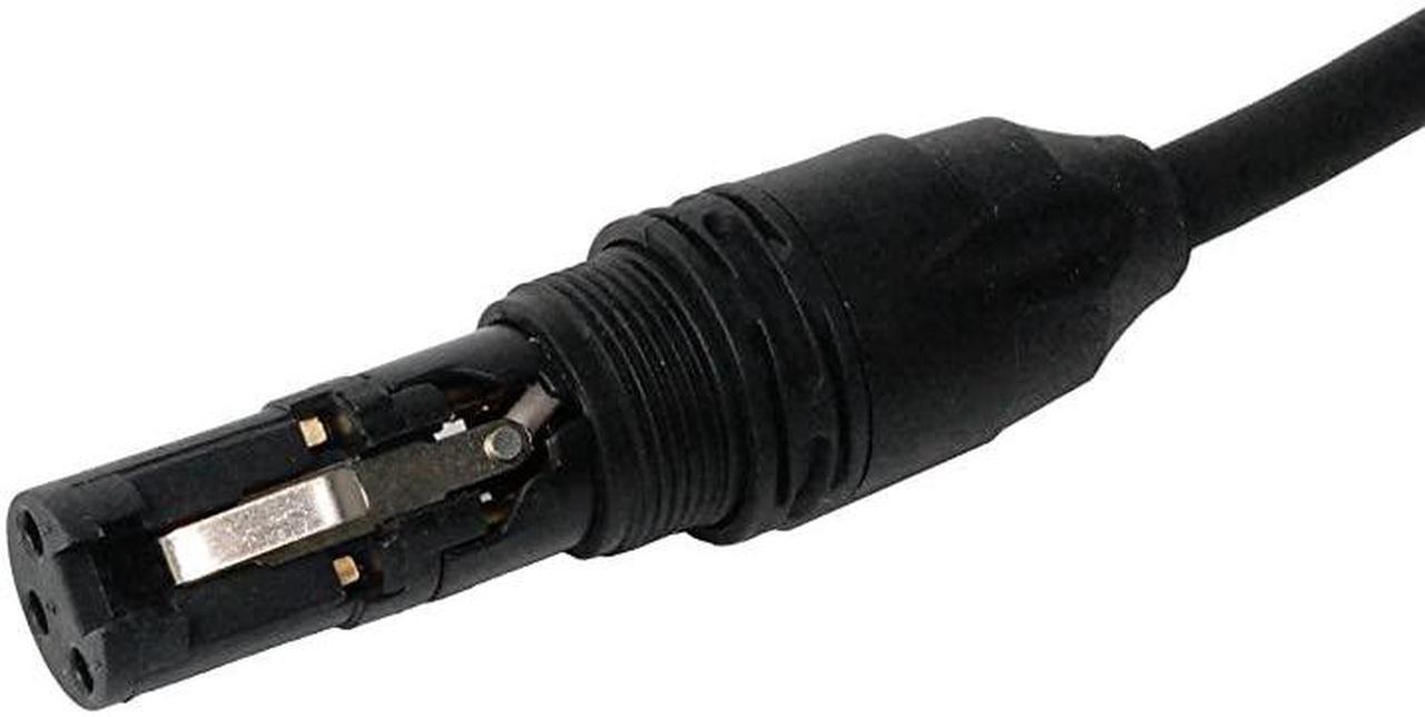Alt view image 5 of 6 - Quad Series 100 ft XLR 4Conductor Star Quad Balanced Microphone Cable for High End Quality and Sound Clarity Extreme Low Noise Black