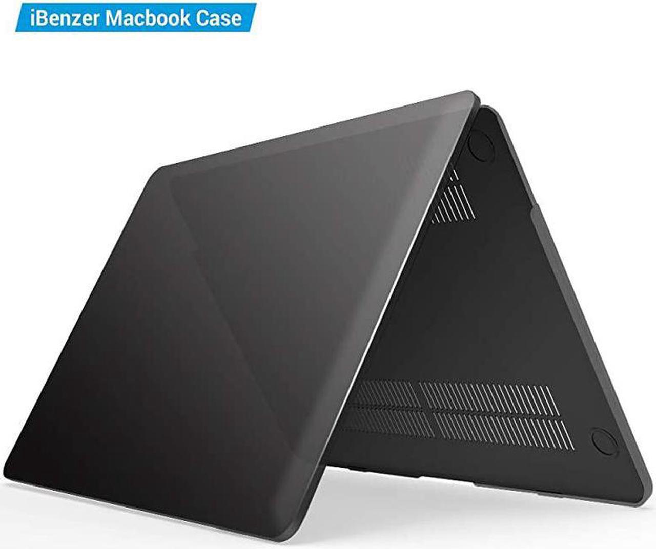 Alt view image 5 of 7 - MacBook Pro 15 Inch Case 2019 2018 2017 2016 A1990 A1707 Plastic Hard Shell Case with Keyboard Cover for Apple Mac Pro 15 Touch Bar Black T15BK+1B