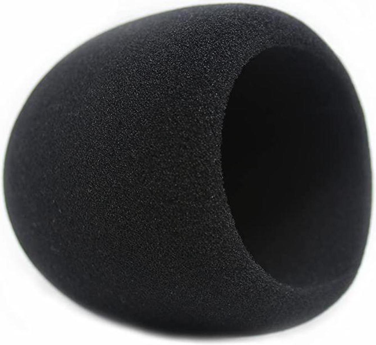 Alt view image 2 of 7 - Windscreen for Blue Yeti Microphone - Pop Filter made from Quality Sponge Material that Filters Unwanted Recording and Background Noises - Black Color