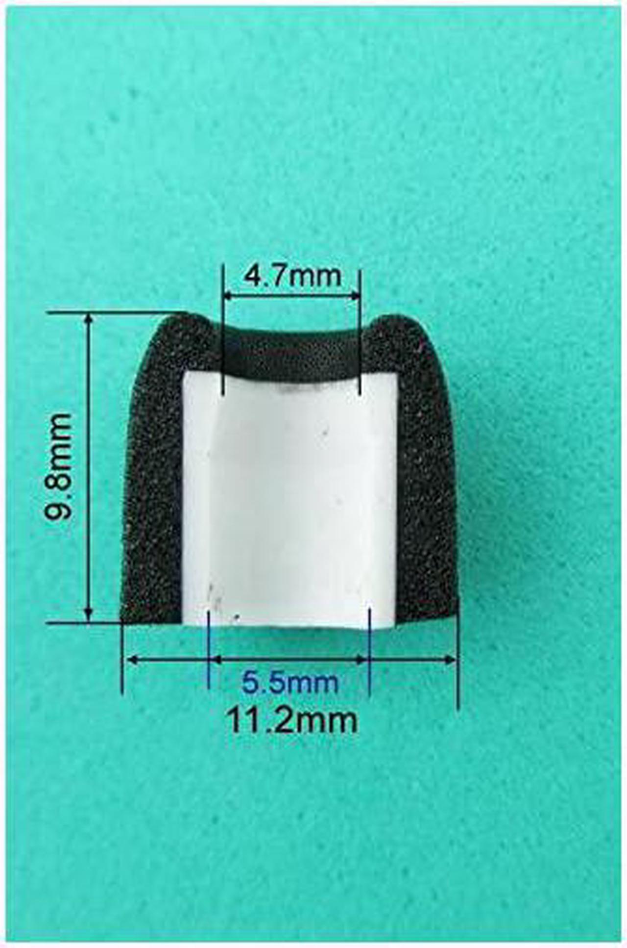Alt view image 3 of 3 - 6 Pair Memory Foam Replacement Earbuds Ear Tips for JayBird BlueBuds X X2 X3 Sport Headphones Small