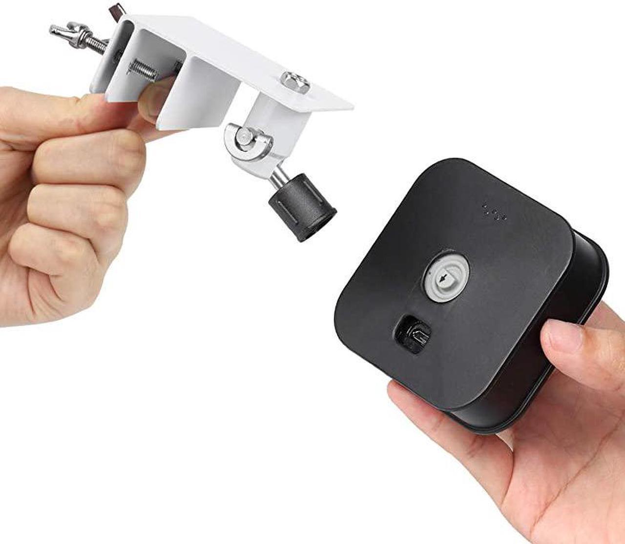 Alt view image 6 of 7 - Version 2Pack Gutter Mount for Blink XT XT2 AllNew Blink Outdoor Camera Sturdy Mount Bracket for Your Blink Camera Weatherproof Aluminum Alloy Material White