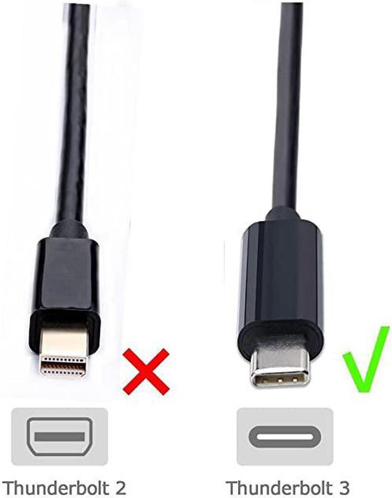 Alt view image 5 of 7 - USBC To VGA Thunderbolt 3 Type C to VGA Male Converter Adapter Cable 18M