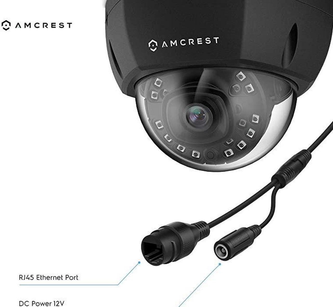 Alt view image 3 of 6 - 5MP Outdoor PoE IP Camera UltraHD Security Camera 36mm Lens IP67 Weatherproof Security Cloud and MicroSD Recording IP5M1176EW36MM White