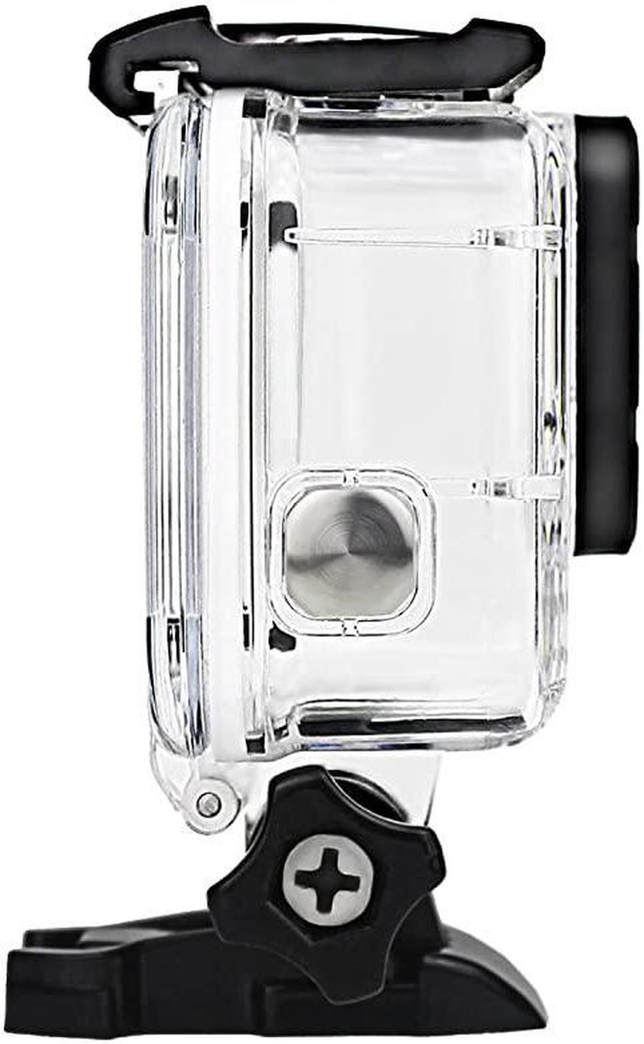Alt view image 4 of 7 - Double Lock Waterproof Housing for GoPro Hero 2018765 Black Protective 45m Underwater Dive Case Shell with Bracket Accessories for Go Pro Hero7 Hero6 Hero5 Action Camera