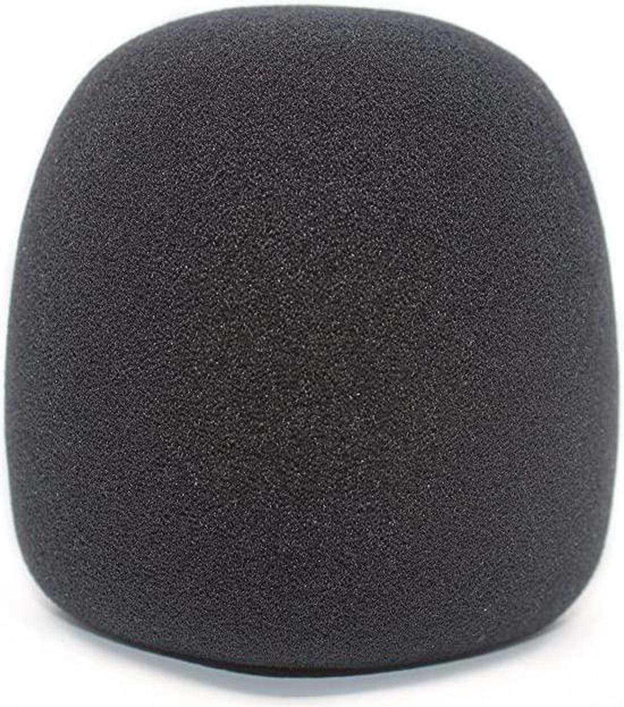 Alt view image 3 of 7 - Windscreen for Blue Yeti Microphone - Pop Filter made from Quality Sponge Material that Filters Unwanted Recording and Background Noises - Black Color