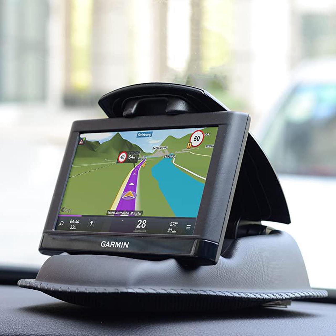 Alt view image 6 of 7 - GPS Mount,  GPS Dashboard Mount Nonslip Beanbag Friction GPS Holder for Garmin Nuvi Tomtom Via GO Magellan Roadmate & Other 3.5-6 Inch GPS Devices & Smartphones