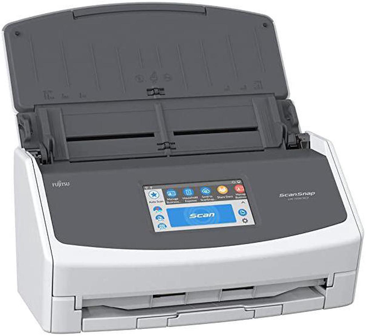 Main image of ScanSnap iX1500 Color Duplex Document Scanner with Touch Screen for Mac and PC White Model 2020 Release