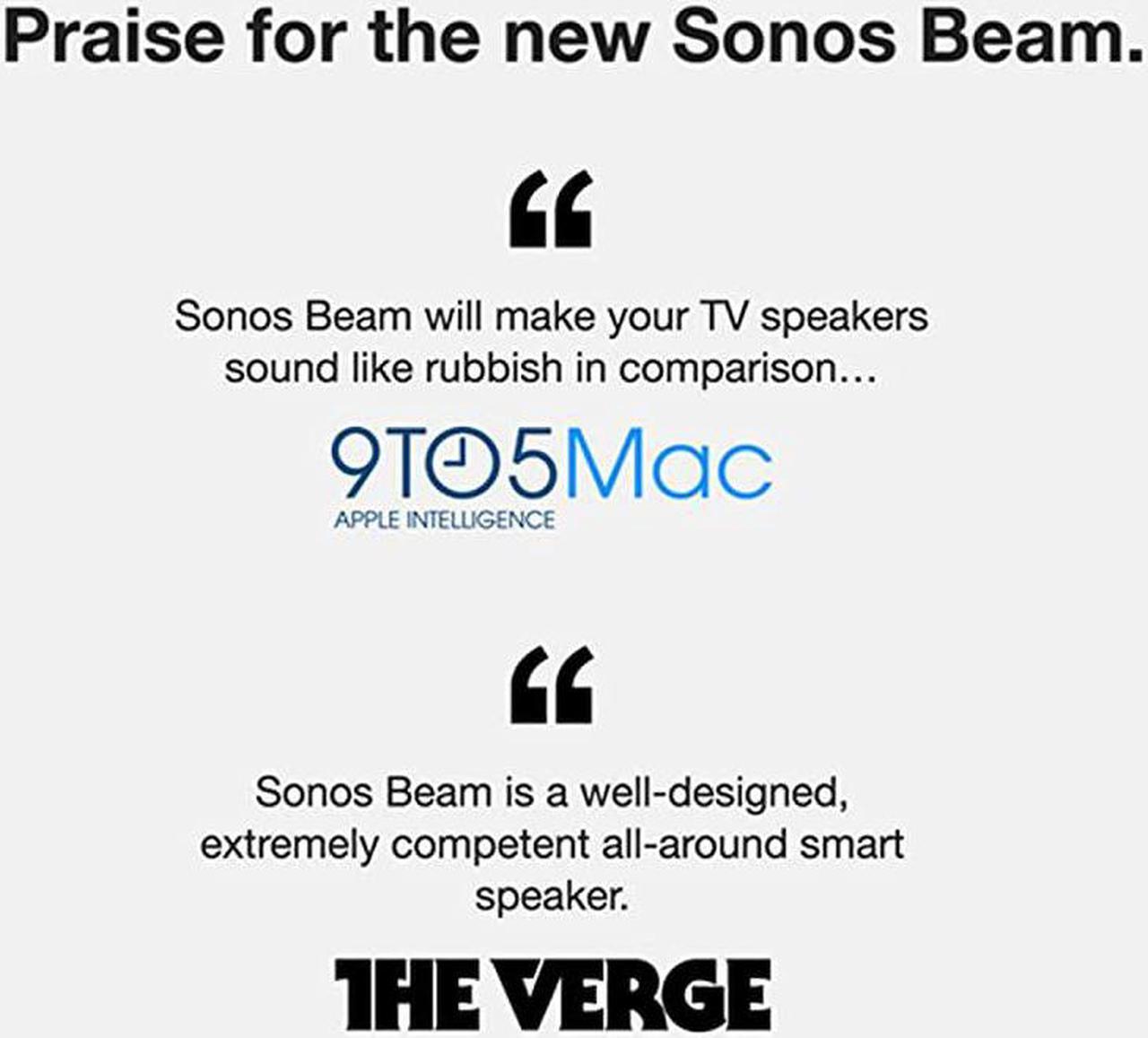 Alt view image 4 of 6 - Beam - Smart TV Sound Bar with  Alexa Built-in - White