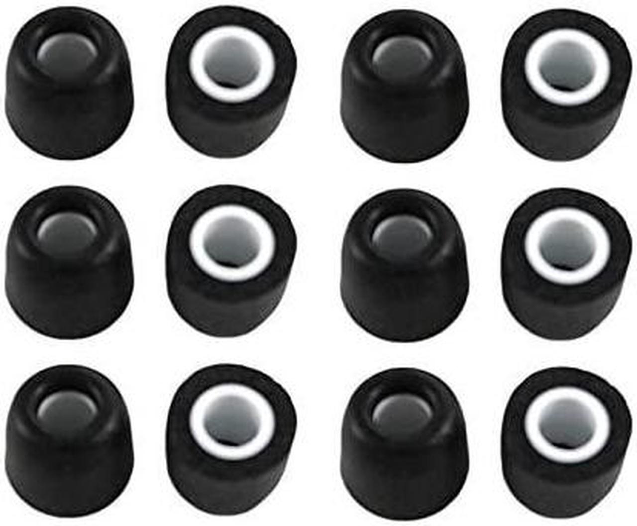 Main image of 6 Pair Memory Foam Replacement Earbuds Ear Tips for JayBird BlueBuds X X2 X3 Sport Headphones Small