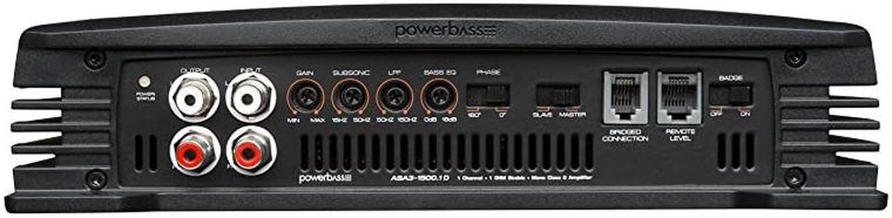 Alt view image 2 of 3 - Asa3-1500.1D 1500W Class D Amplifier (ASA31500.1D)