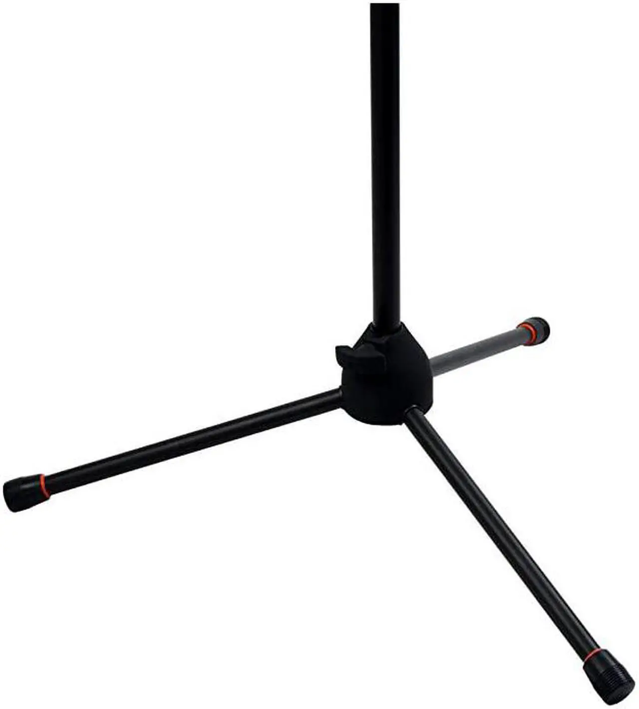 Alt view image 6 of 6 - Short Tripod Base Microphone Stand with Soft Grip Twist Clutch Boom Arm and Both 38 and 58 Adapters GFWMIC2621