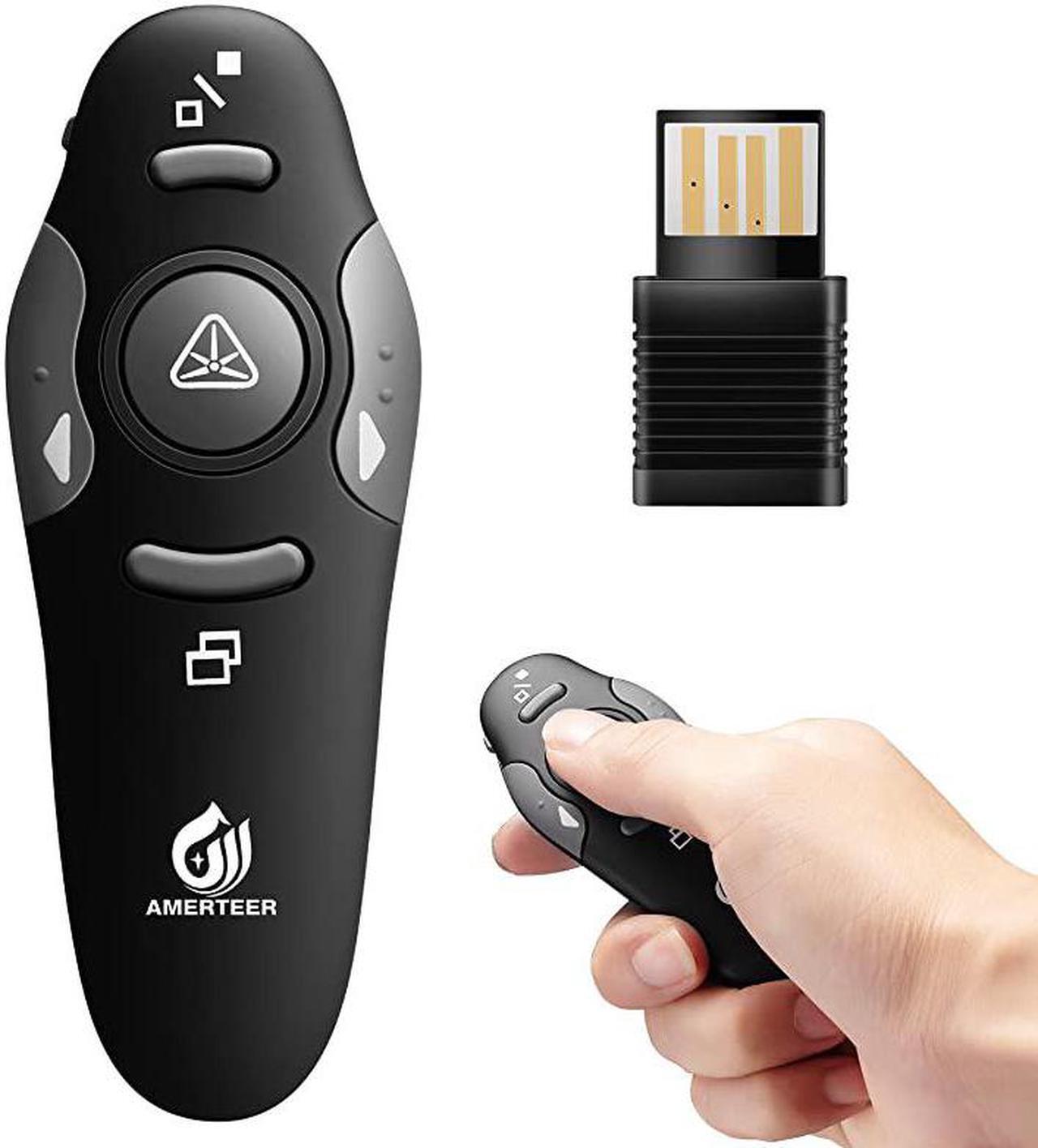 Alt view image 2 of 6 - Wireless Presenter PPT Controller Presentation Remote Control Laser Pointer USB Mouse Clicker Flip Pen