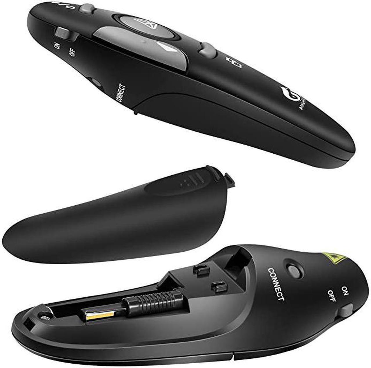 Alt view image 6 of 6 - Wireless Presenter PPT Controller Presentation Remote Control Laser Pointer USB Mouse Clicker Flip Pen