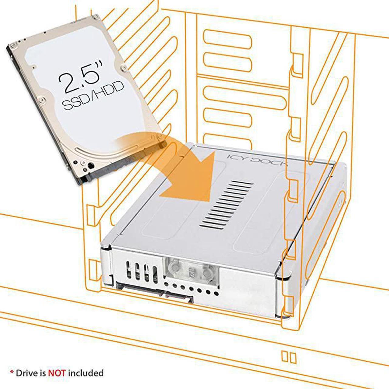 Main image of DOCK EZConvert PRO MB982SP1S 25quot to 35quot Enterprise Hard Drive Adapter Converter Bracket Mounting Frame Tray for 5795125mm 25 inch HDDSSD with SATA III Interface