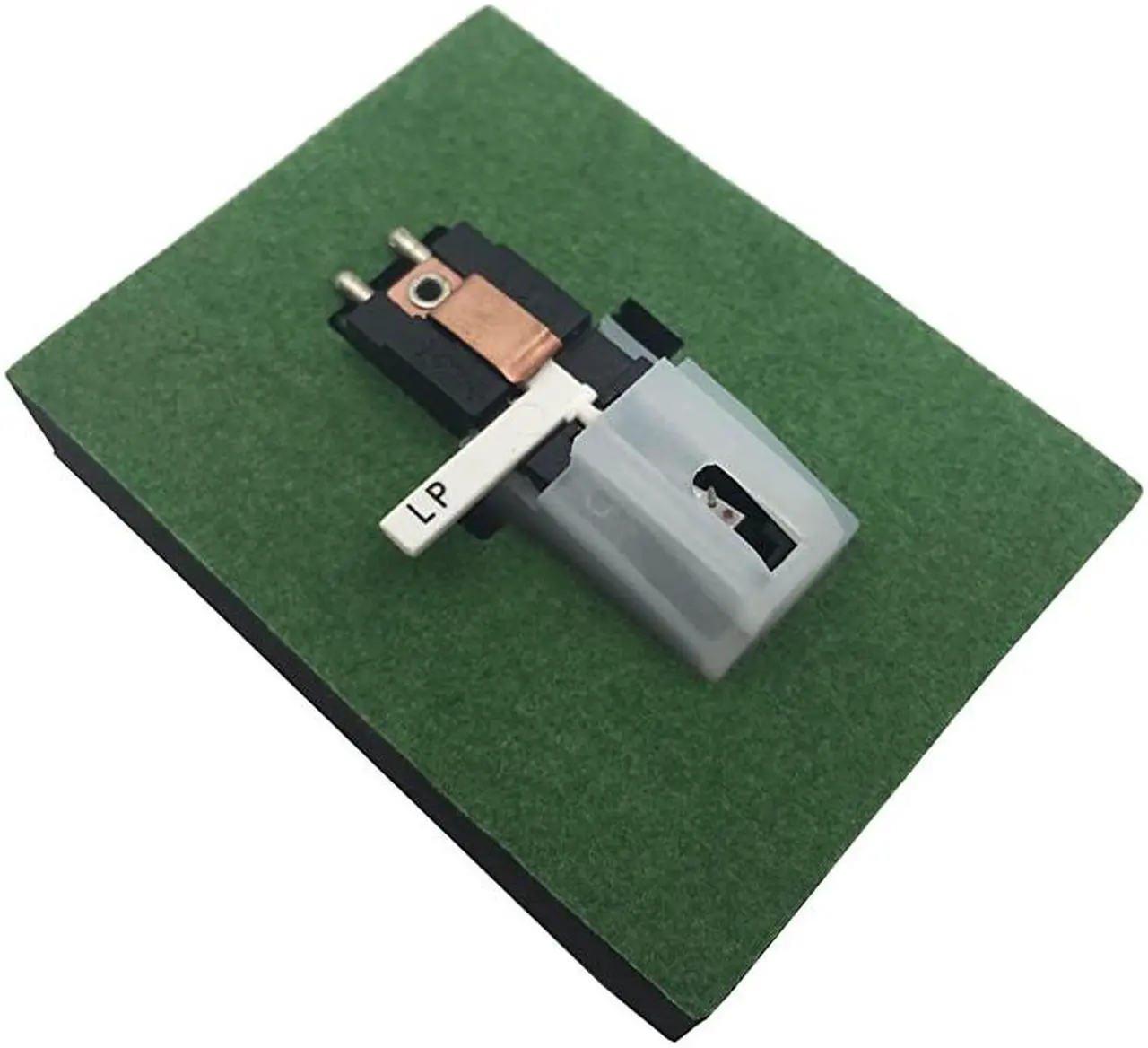Alt view image 4 of 7 - Turntable Cartridge Replacement BP2ATC with Two Side Red and Blue Diamond Tip for Vinyl LP78 RPM Record Player