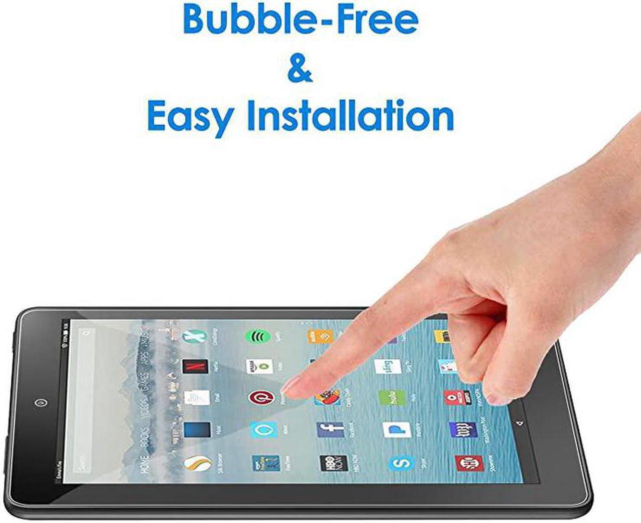 Alt view image 5 of 7 - Screen Protector for  Fire HD 10 Tablet 101 7th 9th Generation 20172019 Release and Fire HD 10 Kids Edition Tempered Glass Film